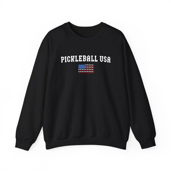 PICKLEBALL USA PADDLE FLAG Unisex Crewneck Sweatshirt