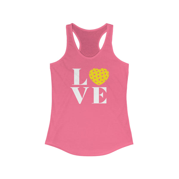 PICKLEBALL LOVE Women's Racerback Tank