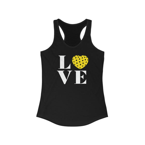 PICKLEBALL LOVE Women's Racerback Tank