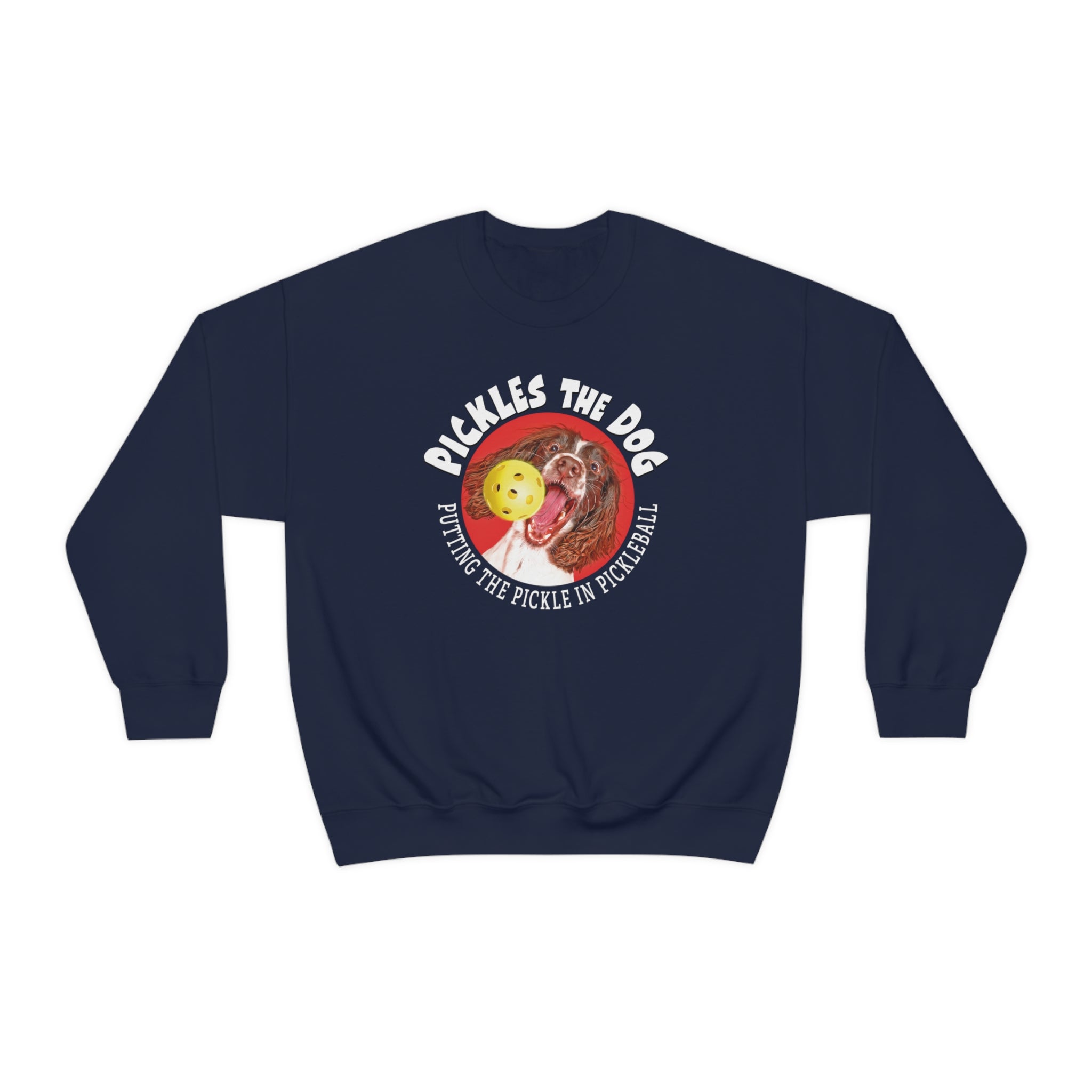 PICKLES THE DOG Unisex Crewneck Sweatshirt