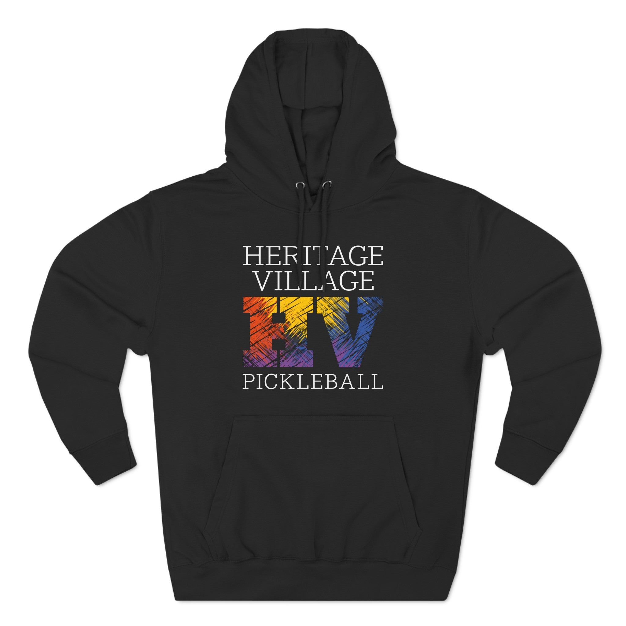 HERITAGE VILLAGE PICKLEBALL Fleece Hoodie