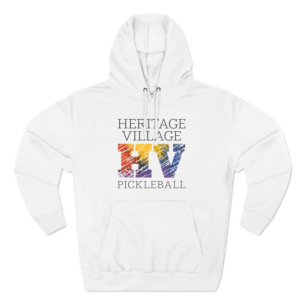 HERITAGE VILLAGE PICKLEBALL Fleece Hoodie