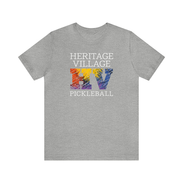 HERITAGE VILLAGE PICKLEBALL Unisex Tee