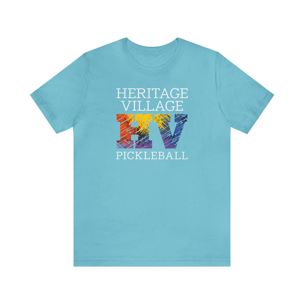 HERITAGE VILLAGE PICKLEBALL Unisex Tee