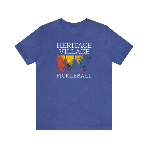 HERITAGE VILLAGE PICKLEBALL Unisex Tee