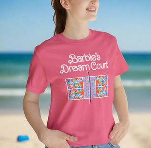 BARBIE'S DREAM COURT Unisex Pickleball Tee