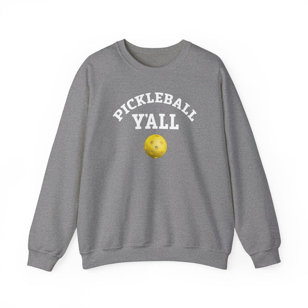 PICKLEBALL Y'ALL Unisex Crewneck Sweatshirt