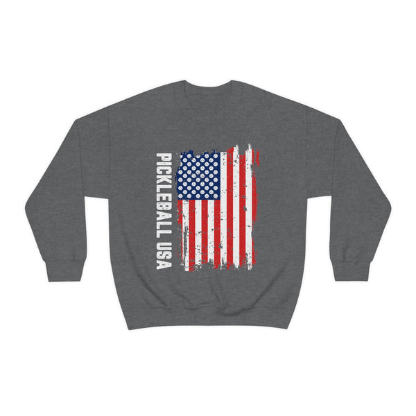 PICKLEBALL FLAG Unisex Crewneck Sweatshirt