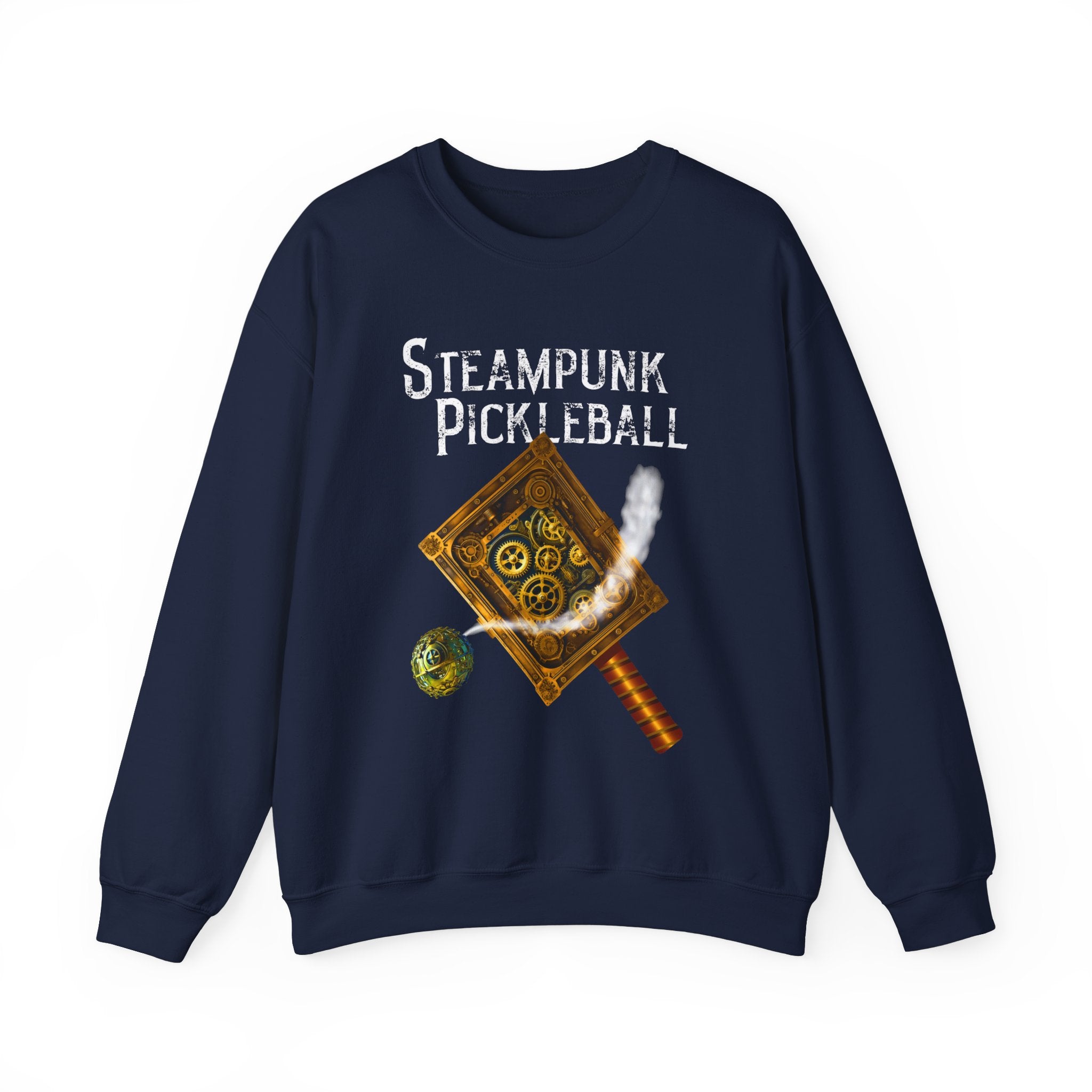 STEAMPUNK PICKLEBALL Unisex Crewneck Sweatshirt