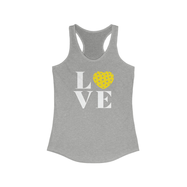 PICKLEBALL LOVE Women's Racerback Tank