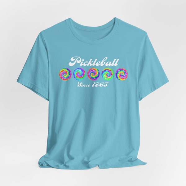 TIE DYE PICKLEBALLS Unisex Tee