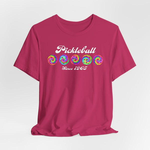 TIE DYE PICKLEBALLS Unisex Tee