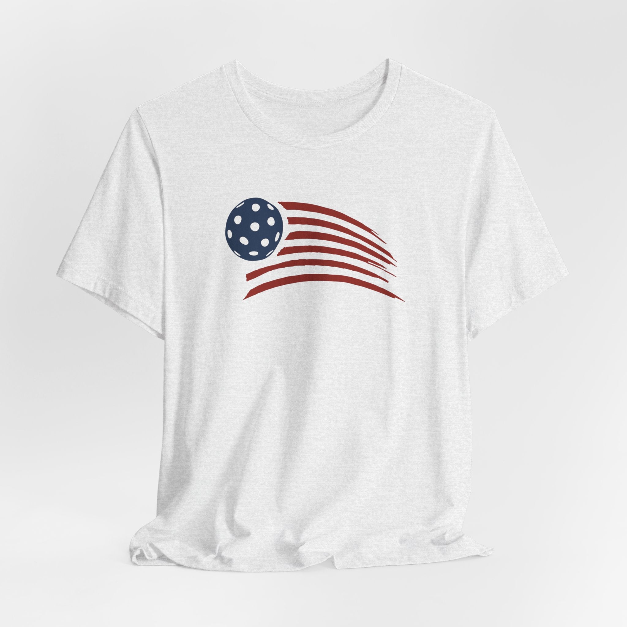 PICKLEBALL USA PAINTED FLAG Unisex Tee