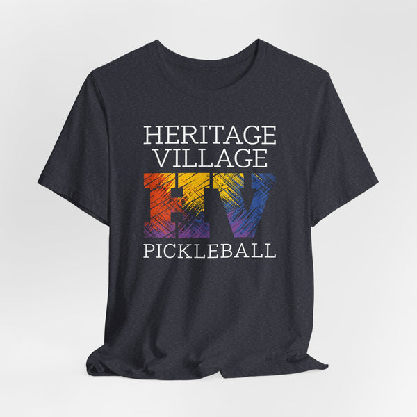 HERITAGE VILLAGE PICKLEBALL Unisex Tee