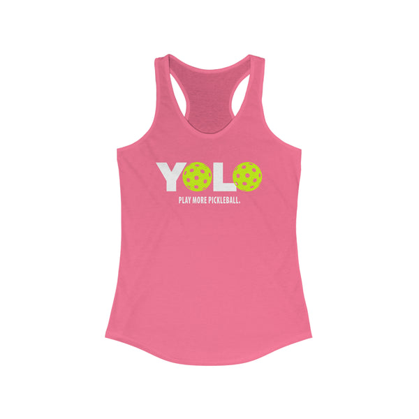 YOLO Women's Racerback Tank