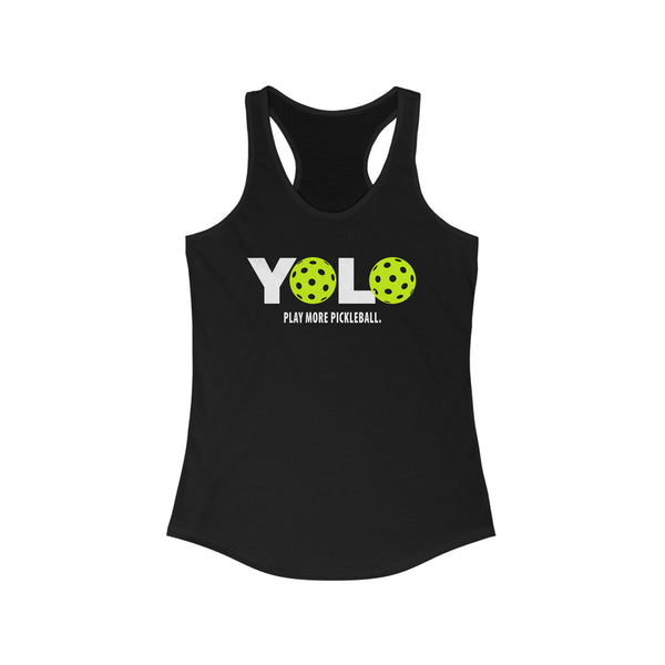 YOLO Women's Racerback Tank