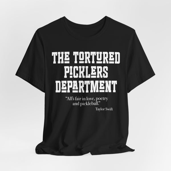 THE TORTURED PICKLER Unisex Pickleball Tee