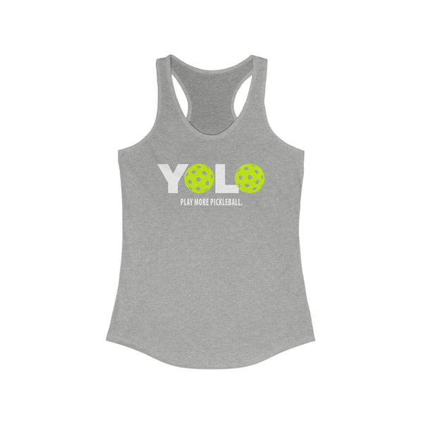 YOLO Women's Racerback Tank