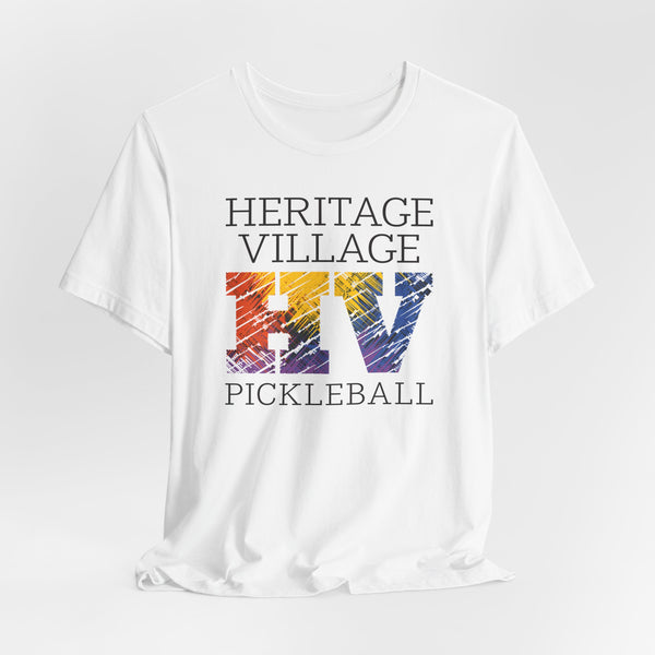 HERITAGE VILLAGE PICKLEBALL Unisex Tee
