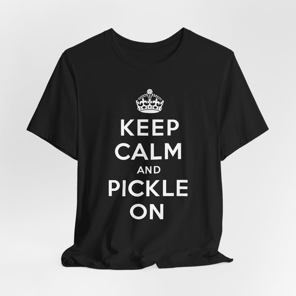 KEEP CALM Unisex Pickleball Tee