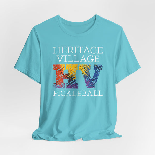 HERITAGE VILLAGE HV PICKLEBALL Unisex Tee
