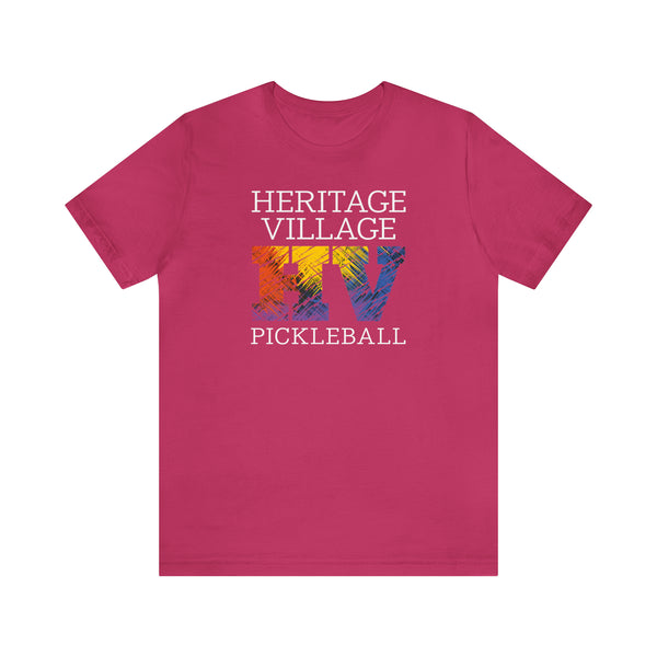 HERITAGE VILLAGE PICKLEBALL Unisex Tee