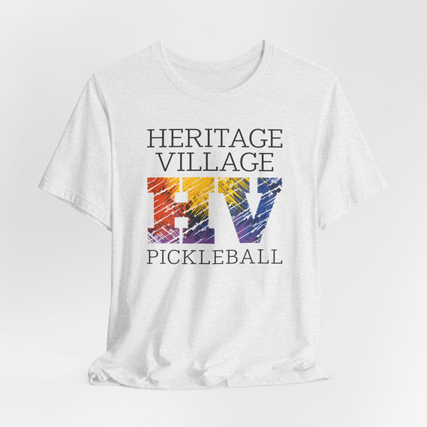 HERITAGE VILLAGE PICKLEBALL Unisex Tee
