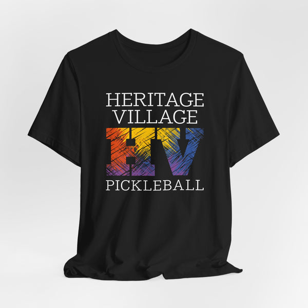 HERITAGE VILLAGE PICKLEBALL Unisex Tee