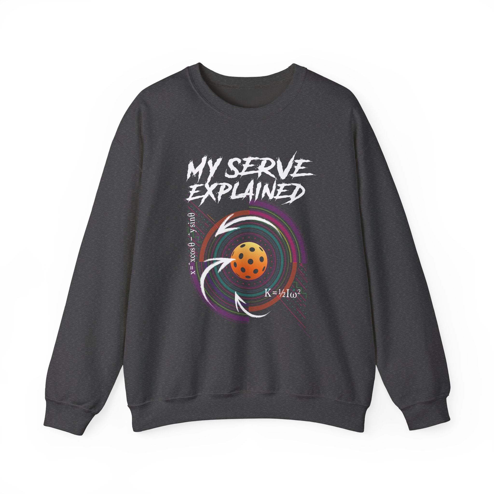 MY SERVE EXPLAINED Unisex Crewneck Sweatshirt