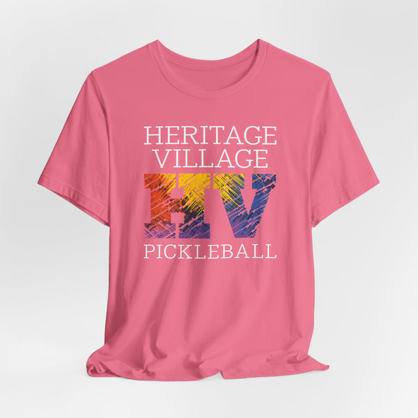 HERITAGE VILLAGE PICKLEBALL Unisex Tee