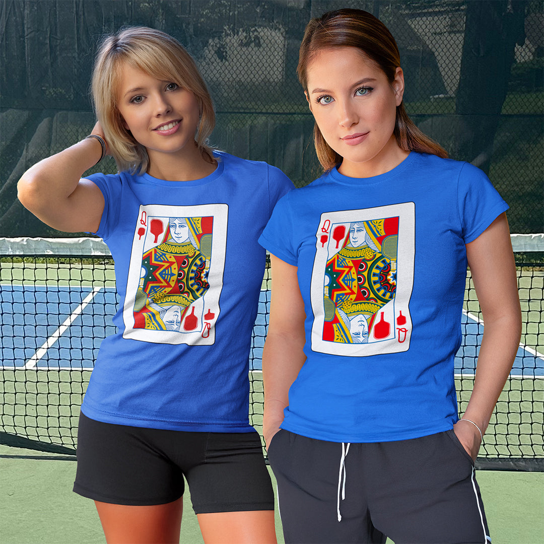 THE QUEEN OF PICKLEBALL Unisex Tee