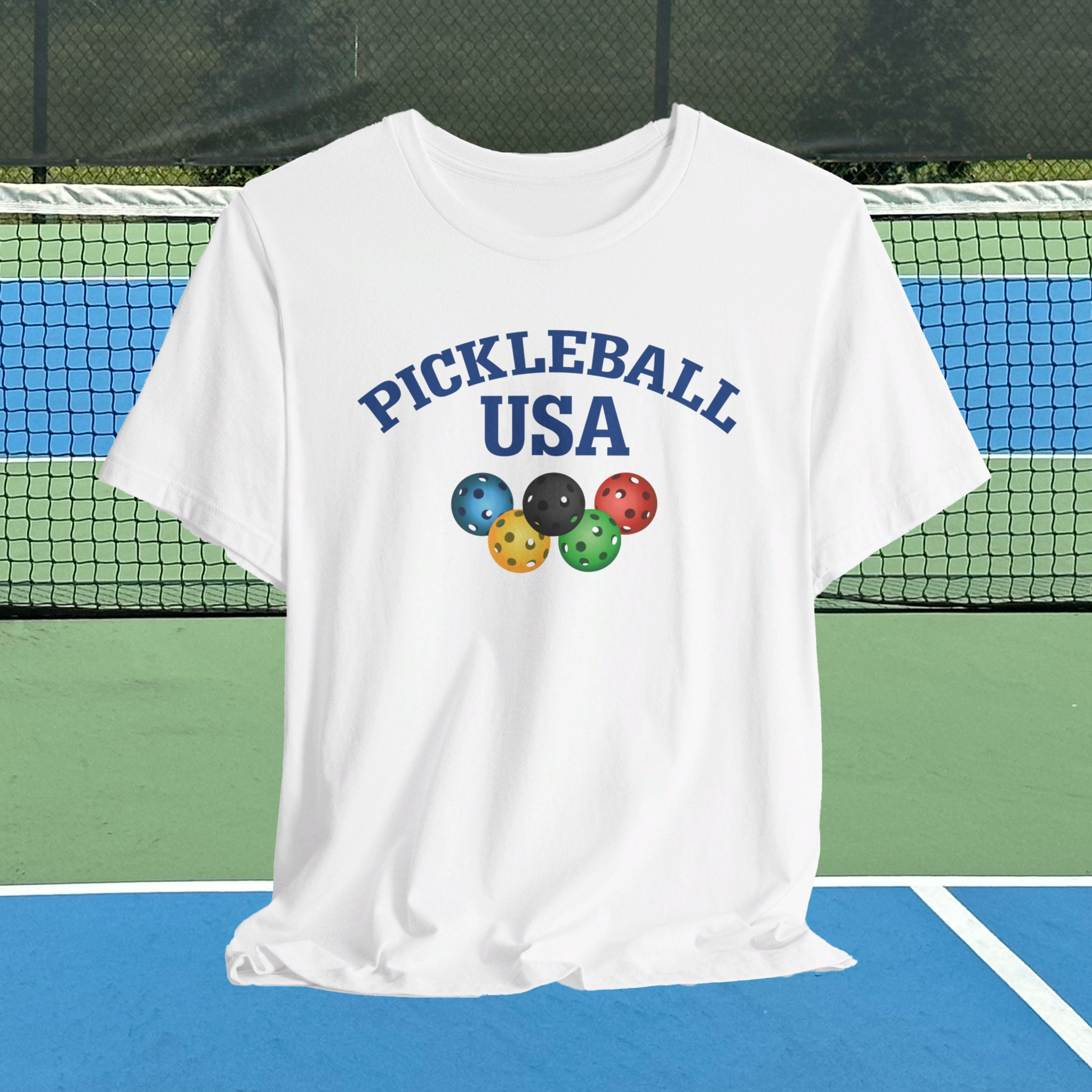 PICKLEBALL GAMES USA Unisex Tee