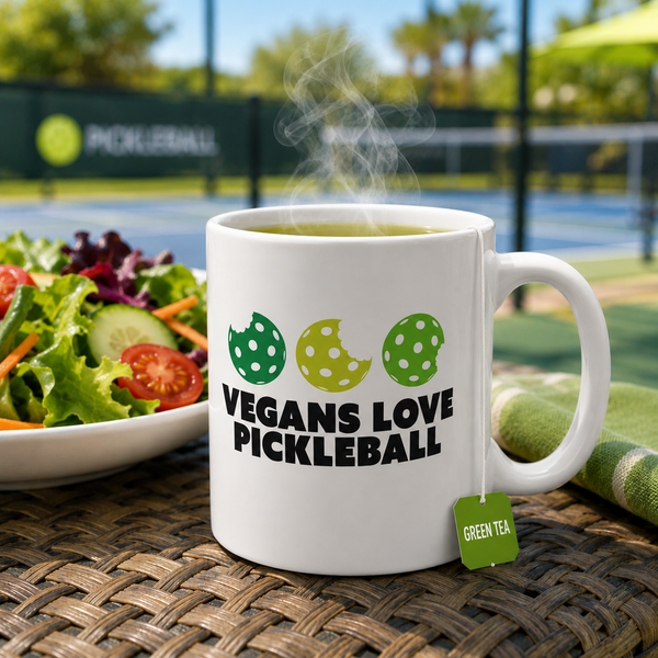 VEGANS LOVE PICKLEBALL Mug