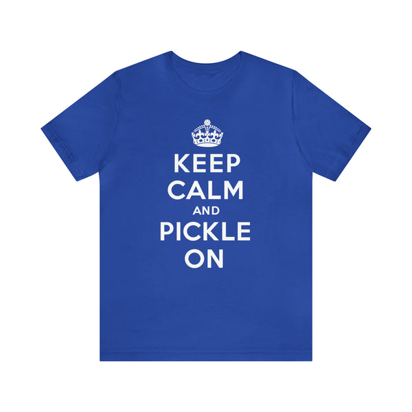 KEEP CALM Unisex Pickleball Tee