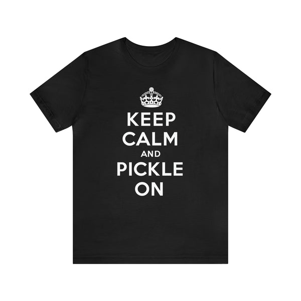 KEEP CALM Unisex Pickleball Tee