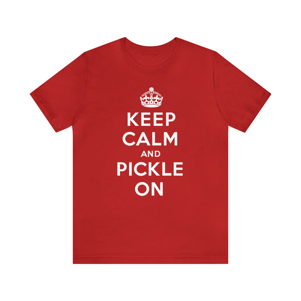 KEEP CALM Unisex Pickleball Tee