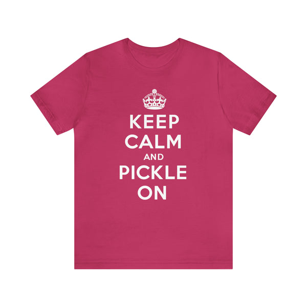 KEEP CALM Unisex Pickleball Tee